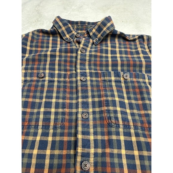 Duluth Trading Men’s Button Down Shirt Size Large Plaid Flannel Work Long Sleeve - Picture 2 of 9